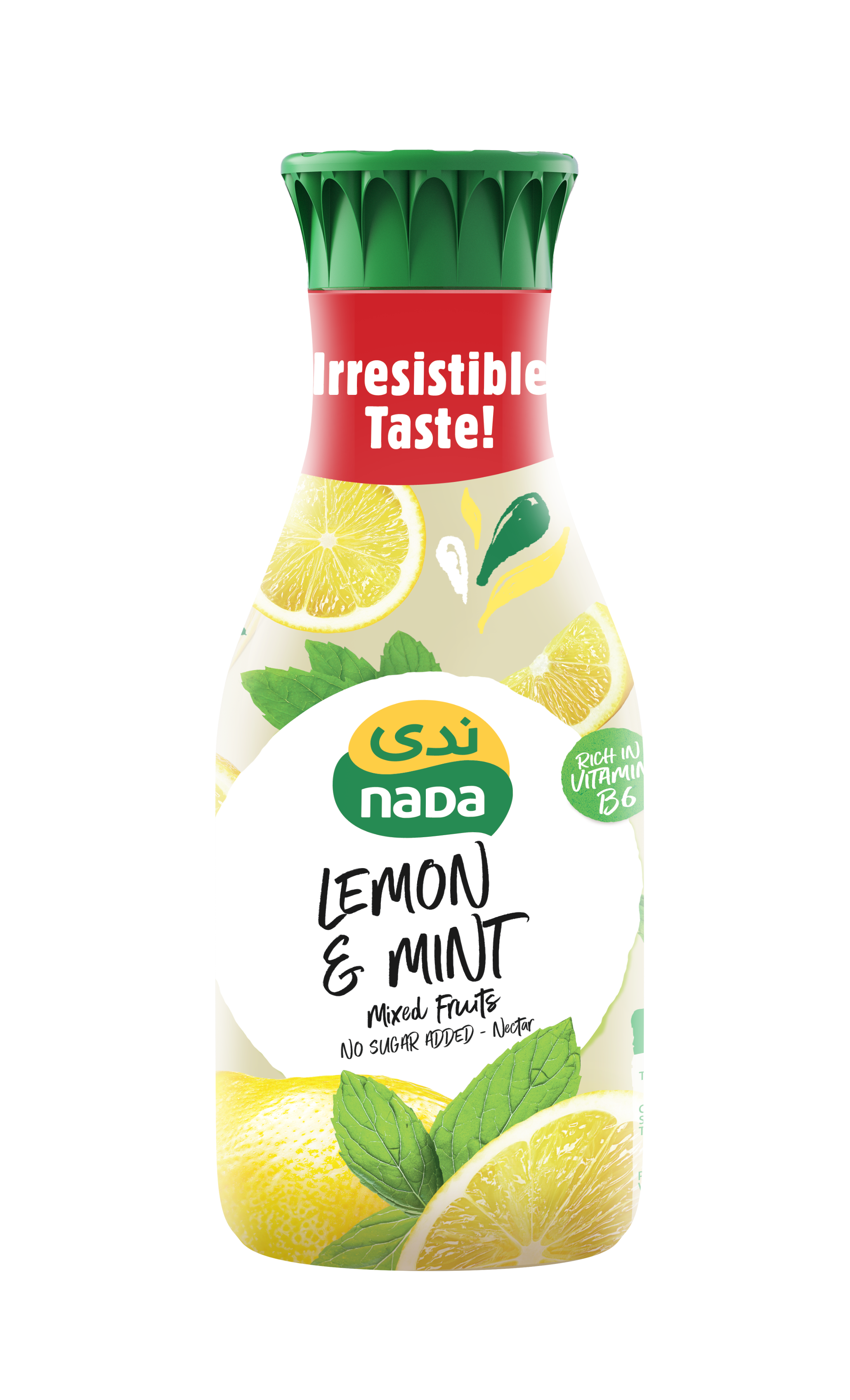 Nada Fresh Juice Lime with Mint Nectar Sugarfree, 1.35L