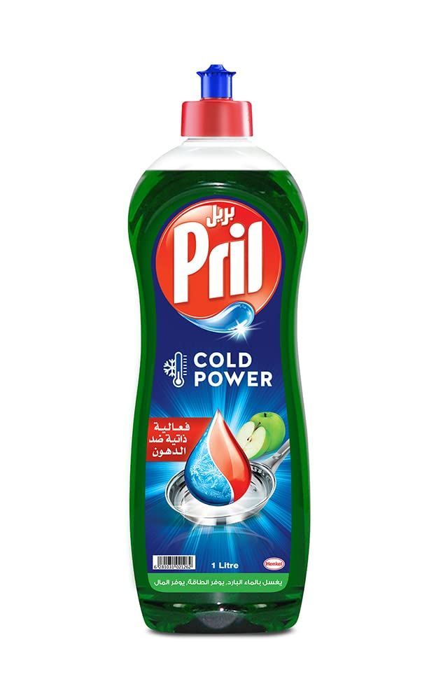 Pril Multi Power Dishwashing Liquid Apple Scent, 1L