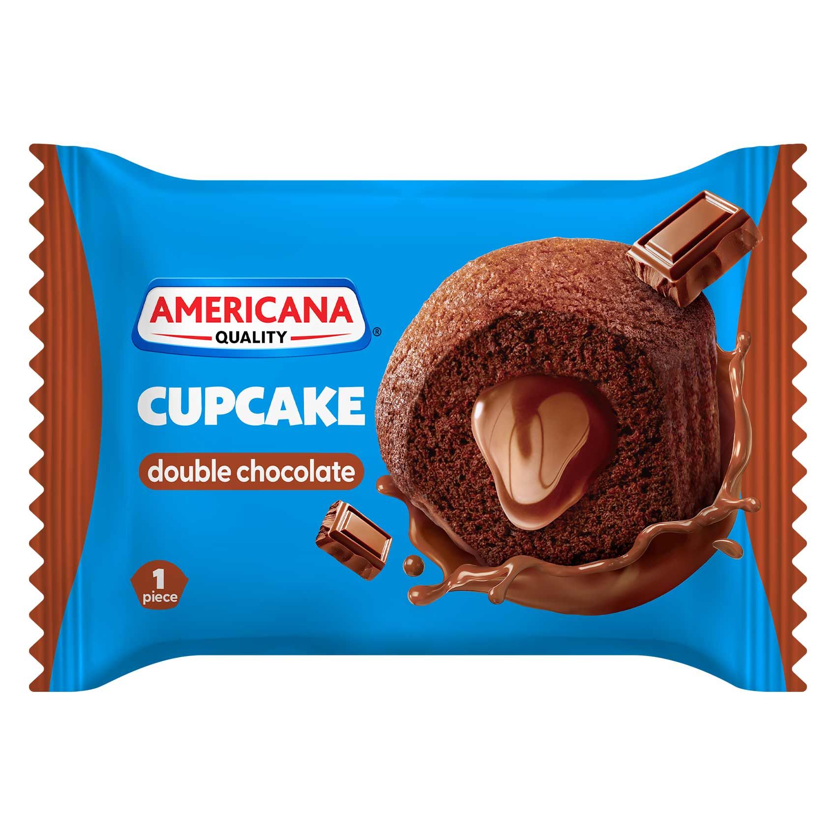 Americana Chocolate Filled Cupcake, 28g