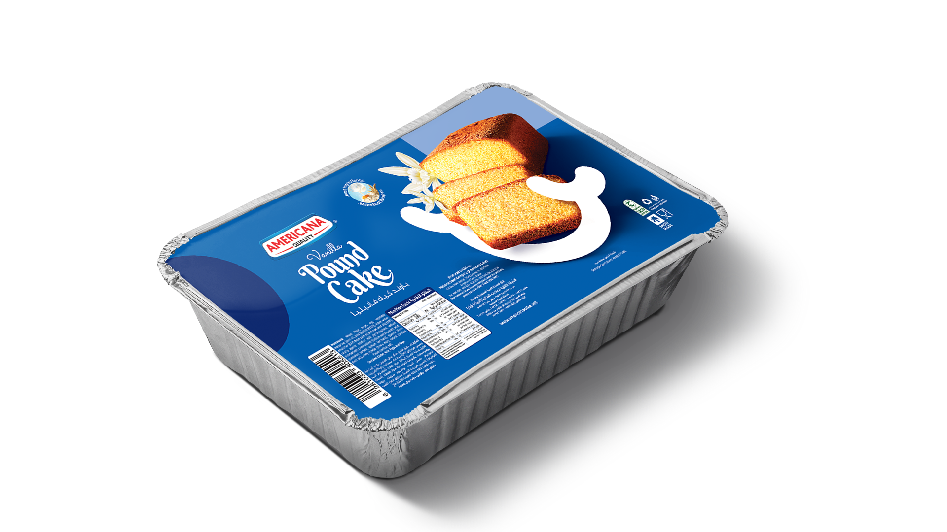 American Vanilla Pound Cake, 300g