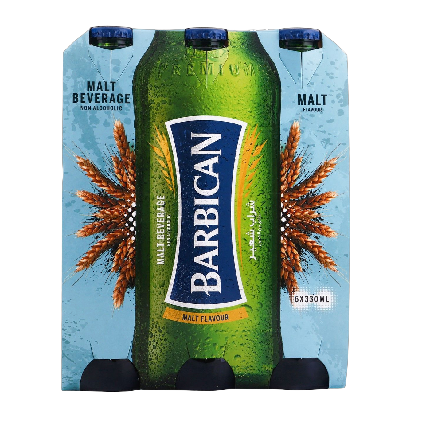 Barbican Non-Alcoholic Malt Beverages, 6x330ml
