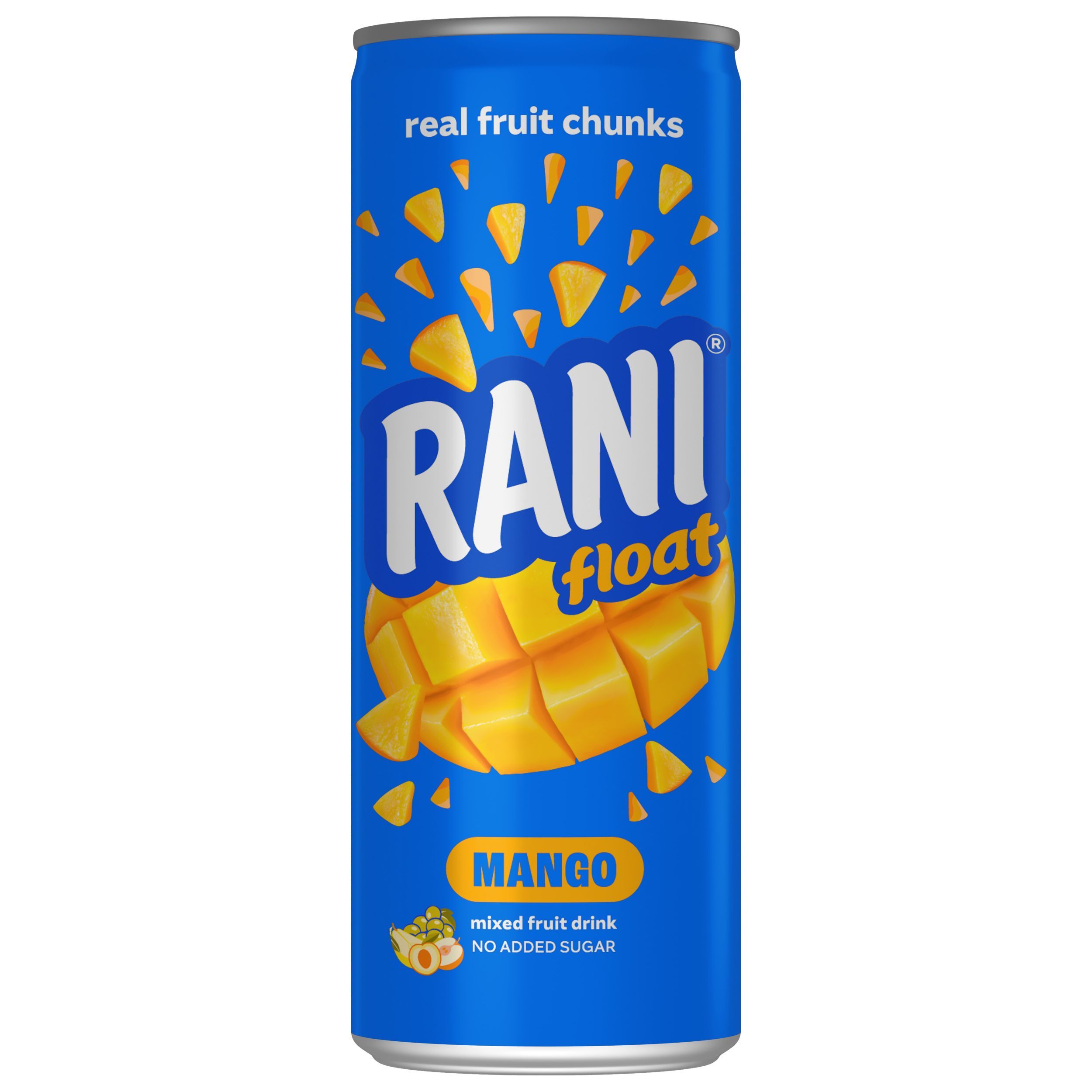 Rani Mango Juice With Float Can - No Added Sugar, 240ml
