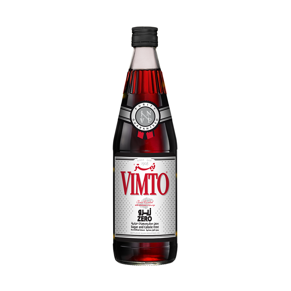 Vimto Zero Cordial Syrup, 650ml