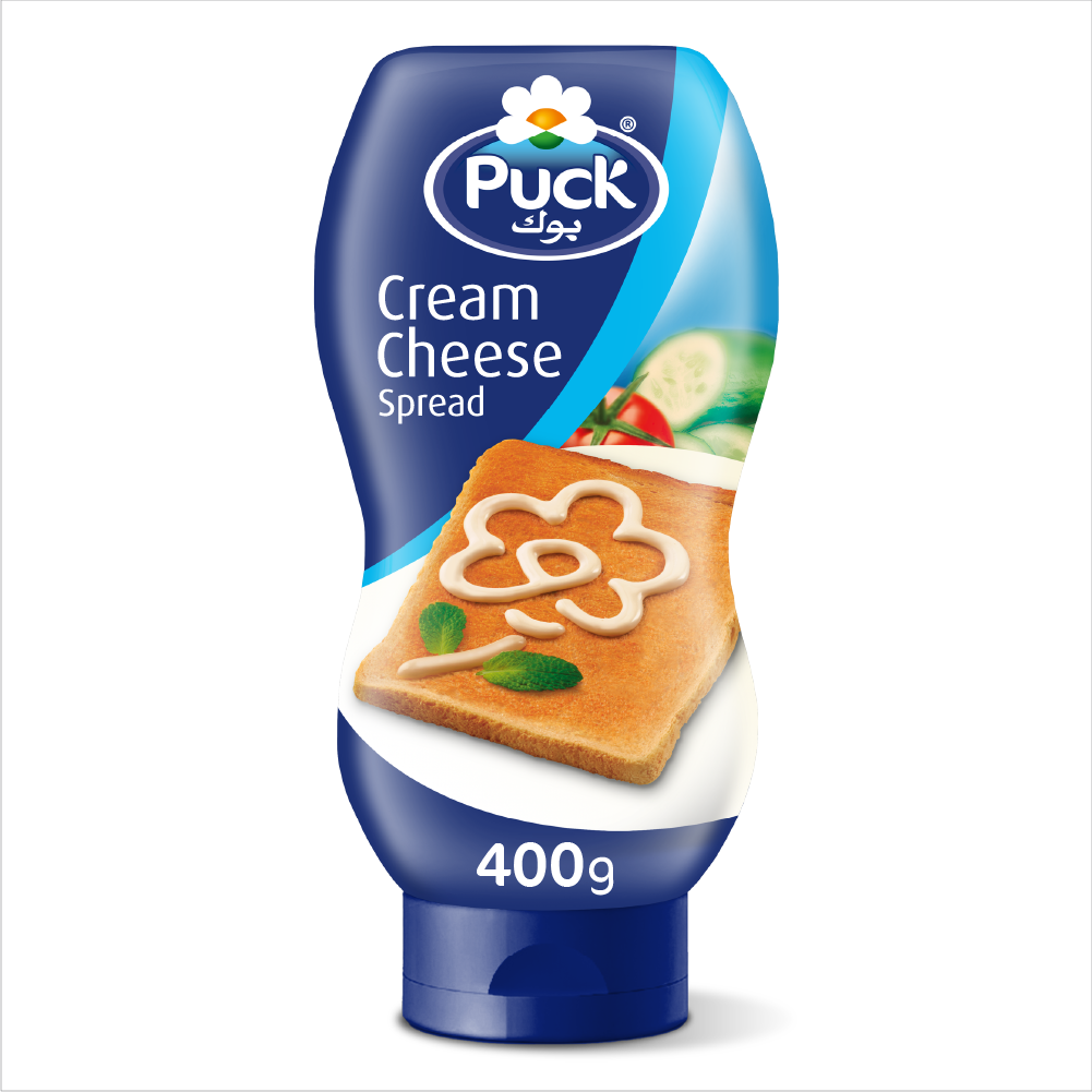 Puck Squeeze Cream Cheese Spread, 400g