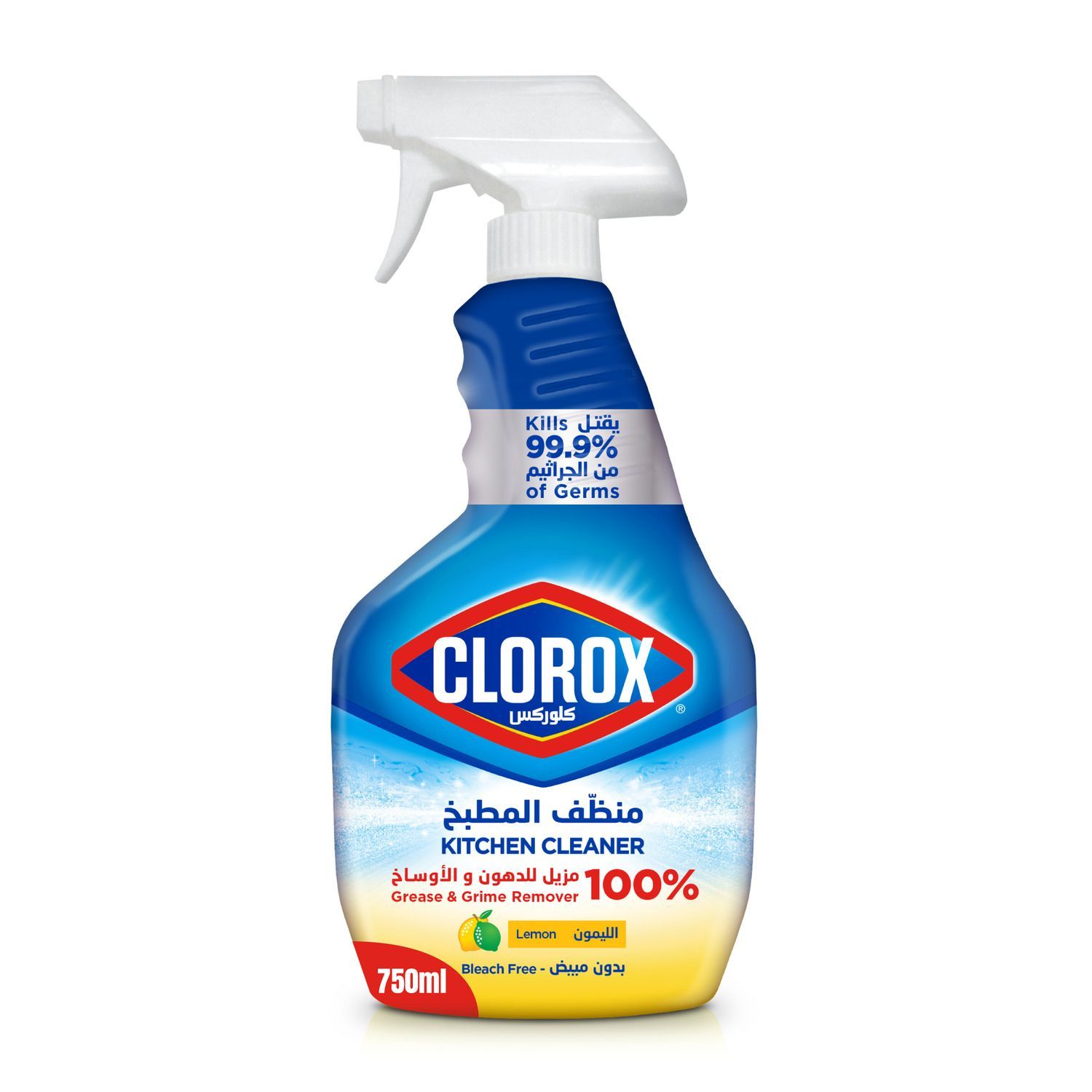 Clorox Lemon Kitchen Spray Cleaner, 750ml