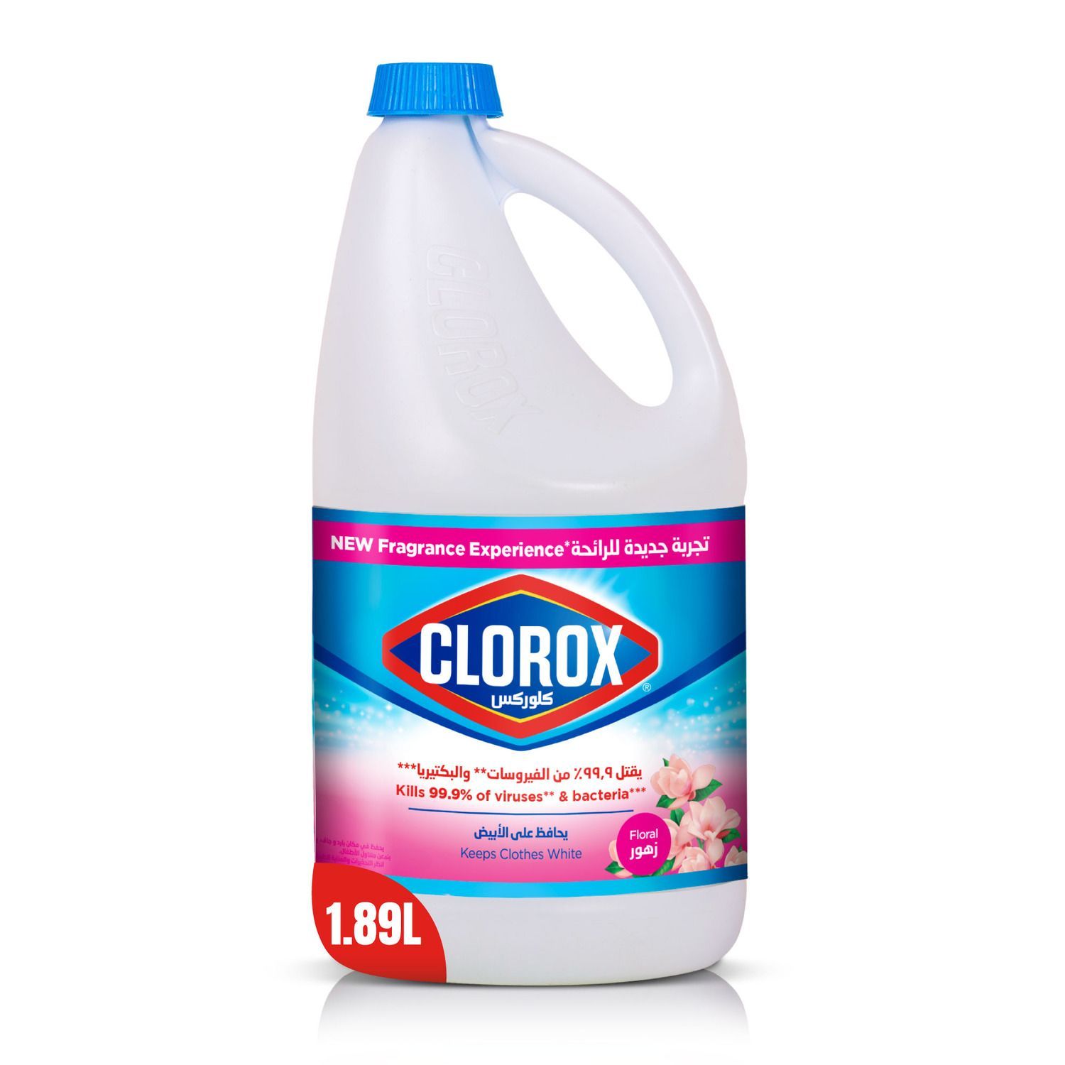 Clorox Floral Scent Liquid Bleach, 1.89L