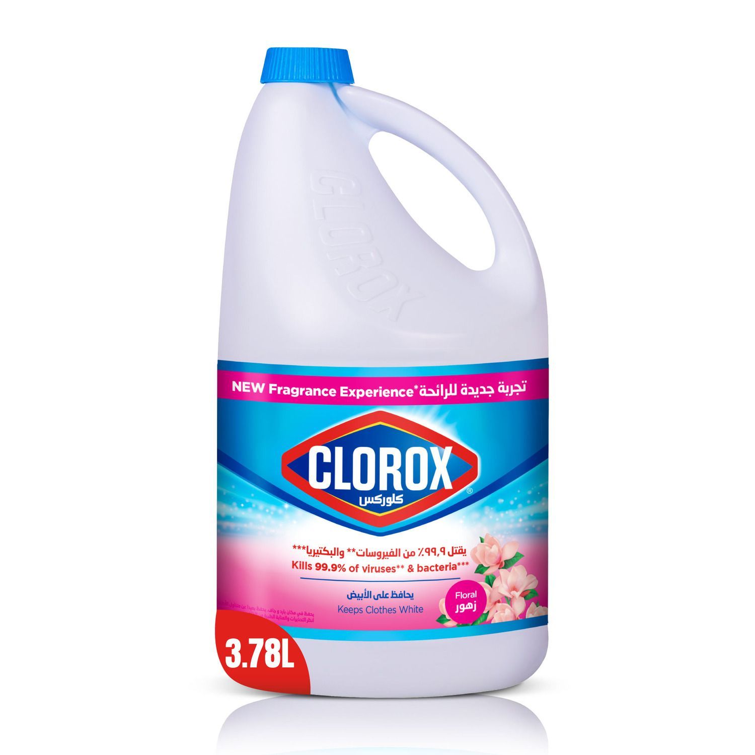 Clorox Floral Scent Liquid Bleach, 3.78L