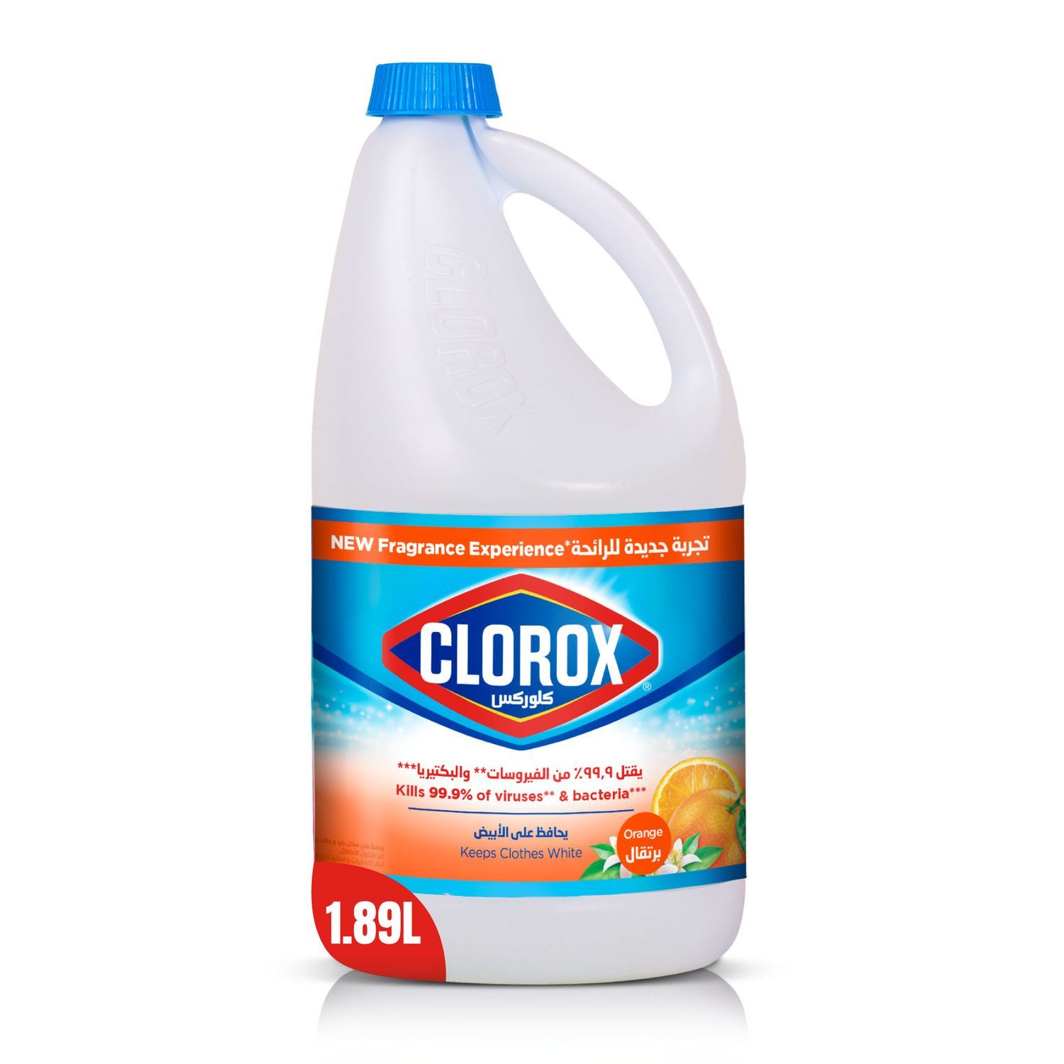 Clorox Orange Scent Liquid Bleach, 1.89L