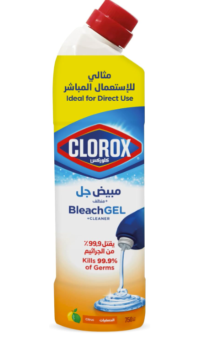 Clorox Citurs Bleach Gel + Cleaner, 750ml