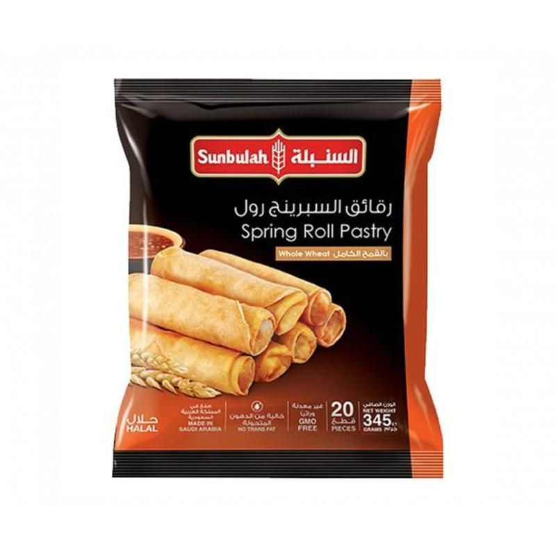 Sunbulah Spring Roll Pastry, 20 Pieces, 345g