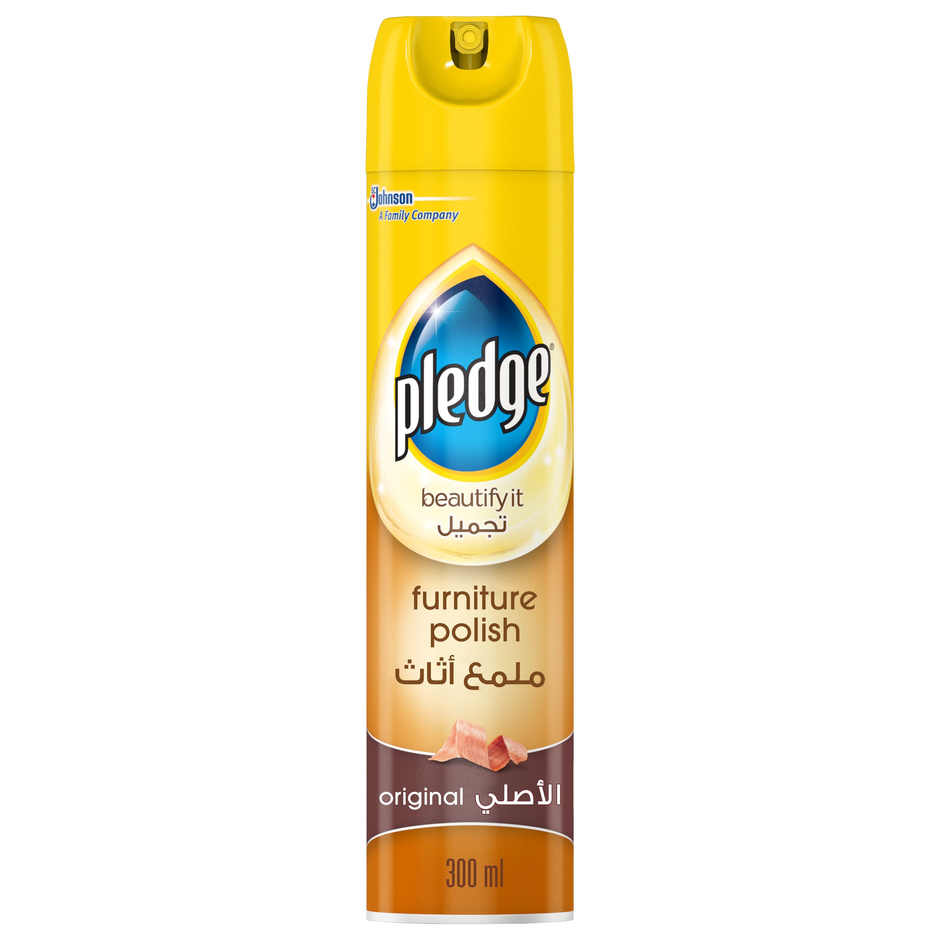 Pledge Furniture Polish Spray Original, 300ml