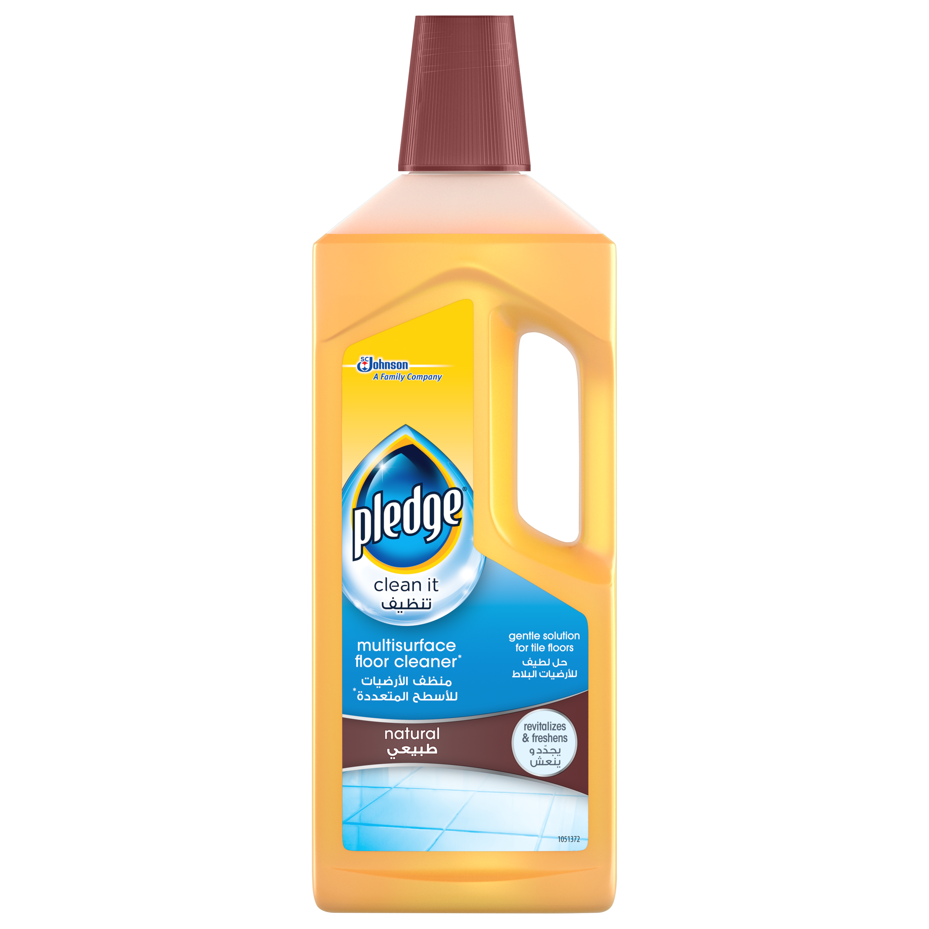Pledge Multisurface Floor Liquid Cleaner Natural, 750ml