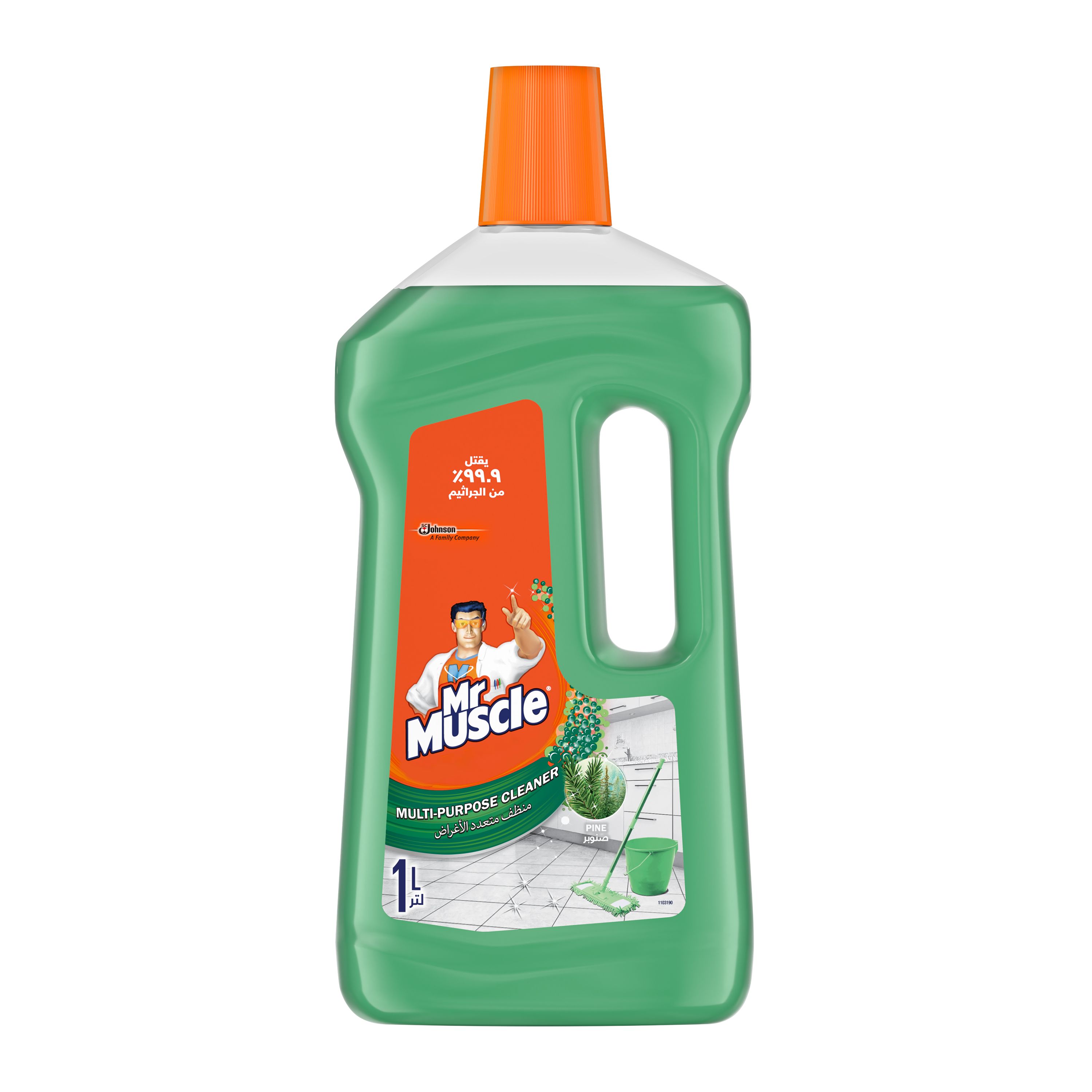 Mr Muscle Multipurpose Cleaning Liquid Pine Scent, 1L