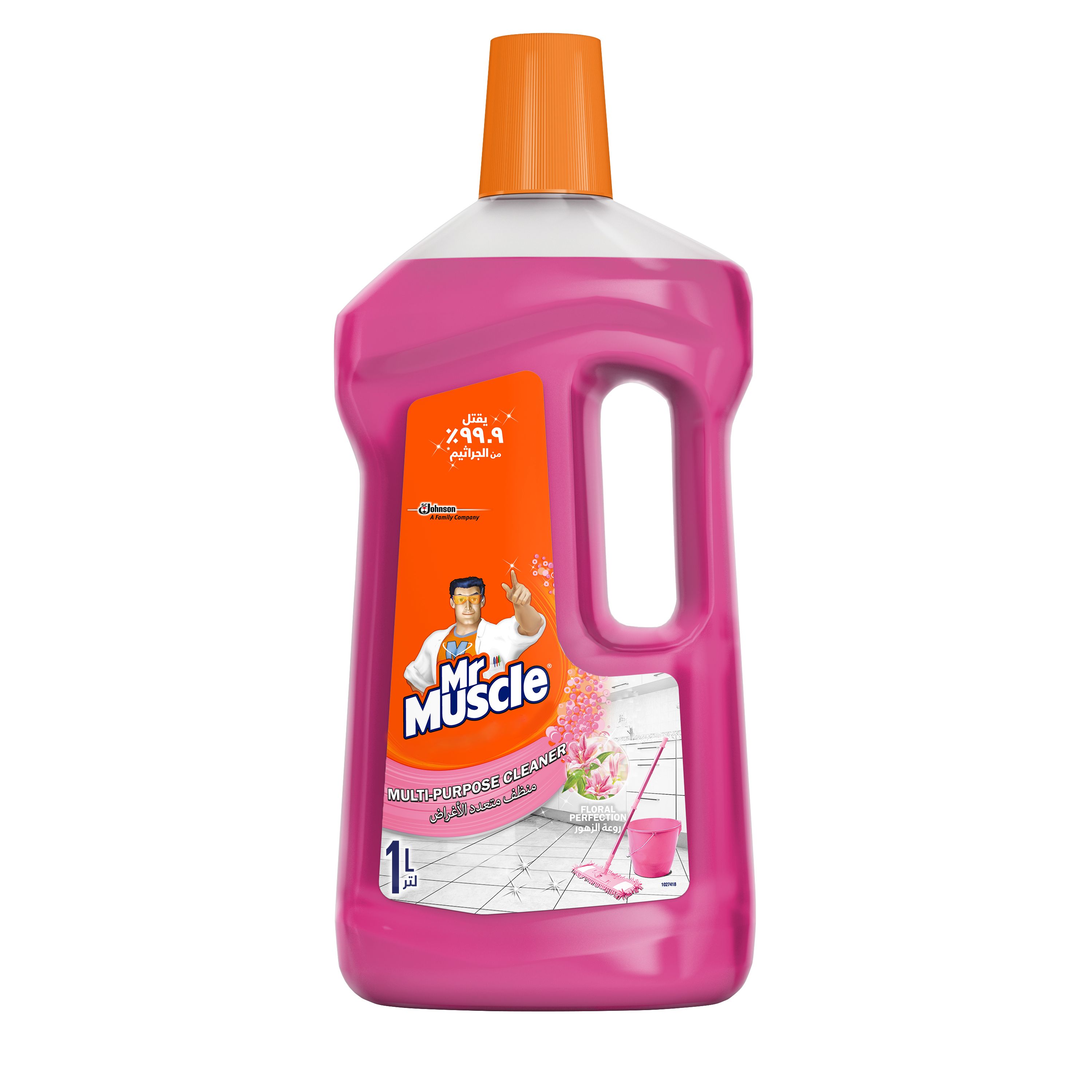 Mr. Muscle All Purpose Liquid Cleaner Floral Perfection, 1L