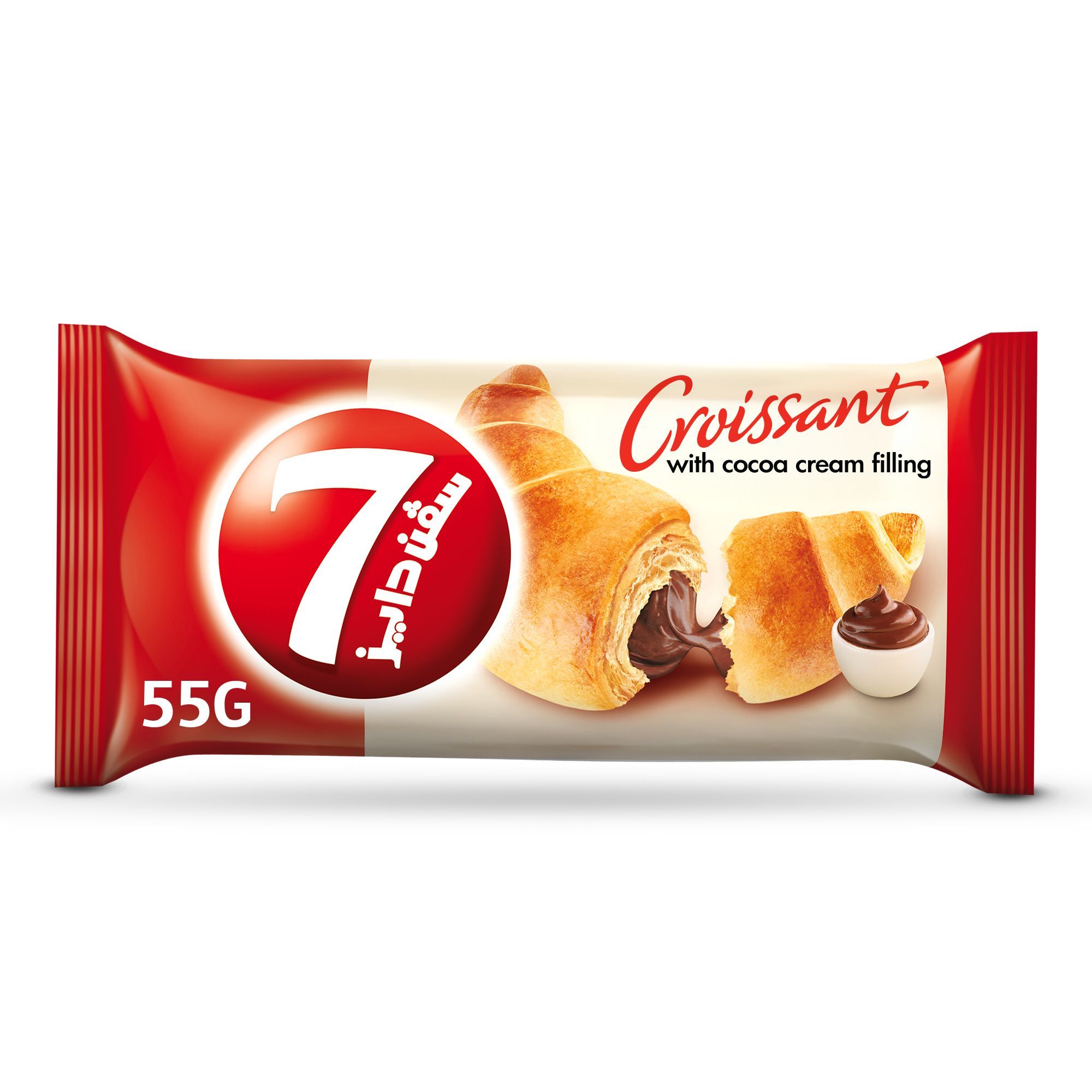 7Days Croissant with Cocoa Cream Filling, 55g