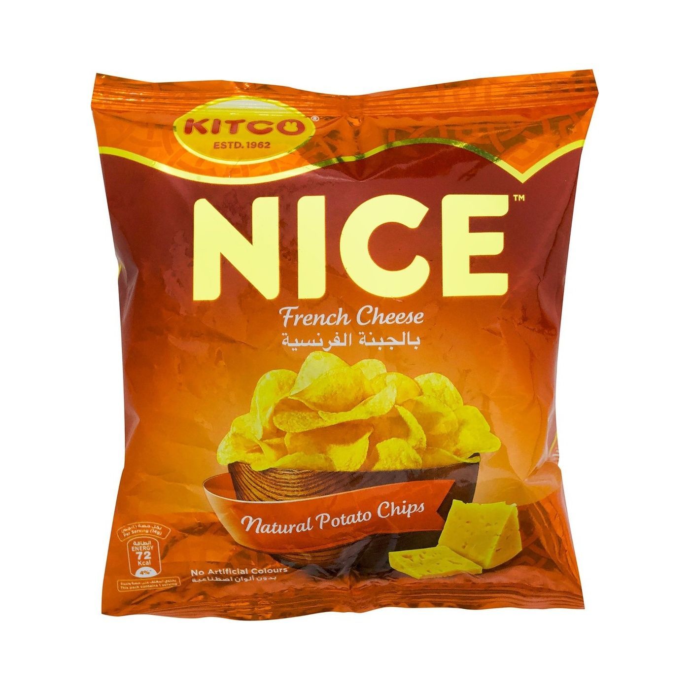 Kitco Nice French Cheese Flavor Potato Chips, 12g