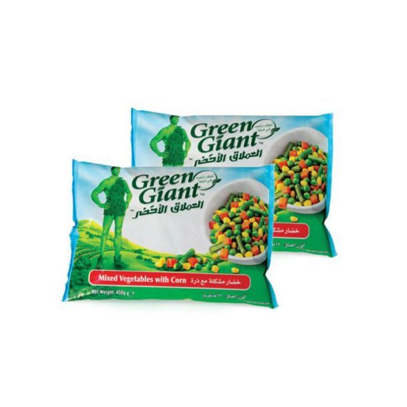 Green Giant Frozen Mix Vegetable with Corn, 2x450g
