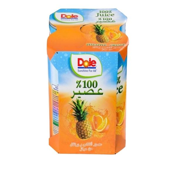 Dole Orange Juice, 4x240ml