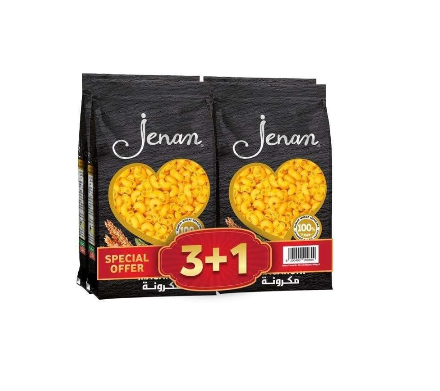 Jenan Cornetto Piccoli Rigate, 4x400g