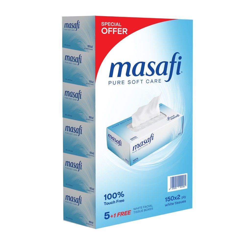 Masafi White 150 X 2Ply 6X6