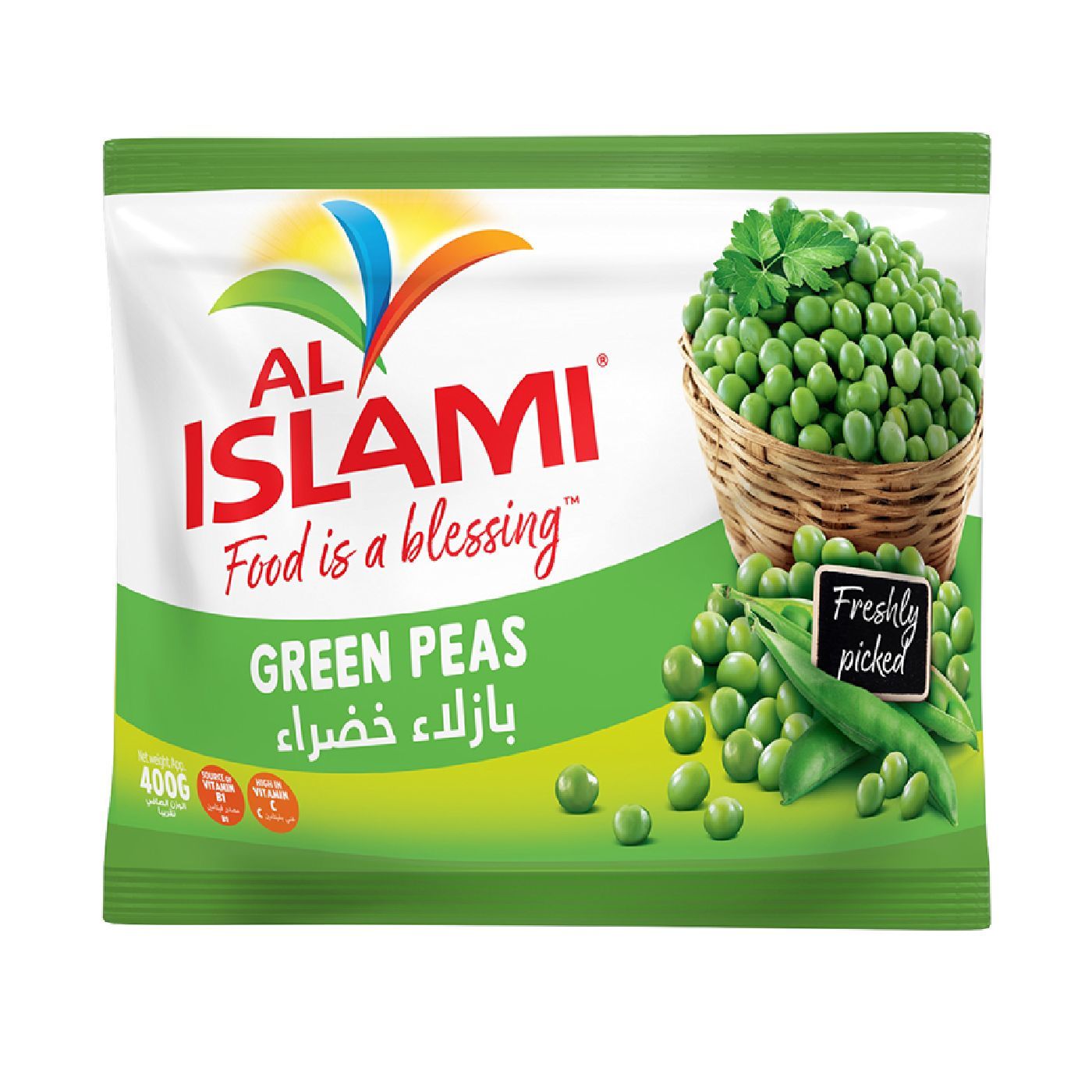 Al Islami Frozen Green Peas, 400g