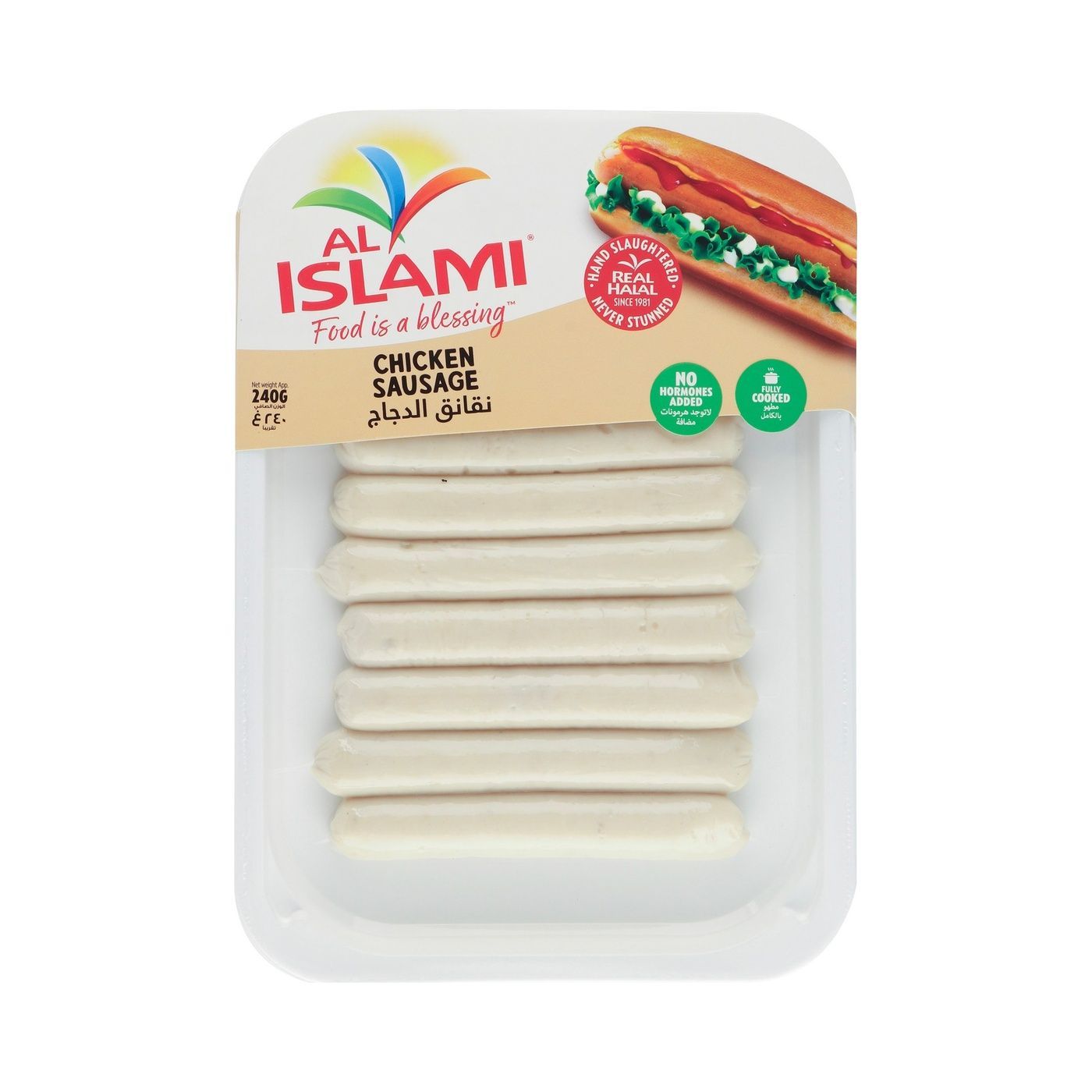 Al Islami Chilled Chicken Sausage, 240g