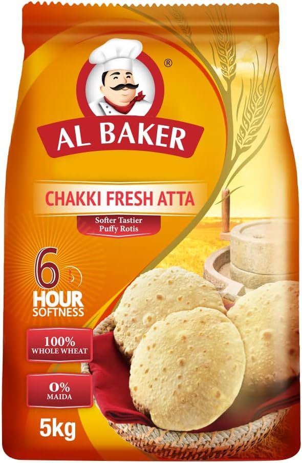Al Baker Chakki Atta, 5kg