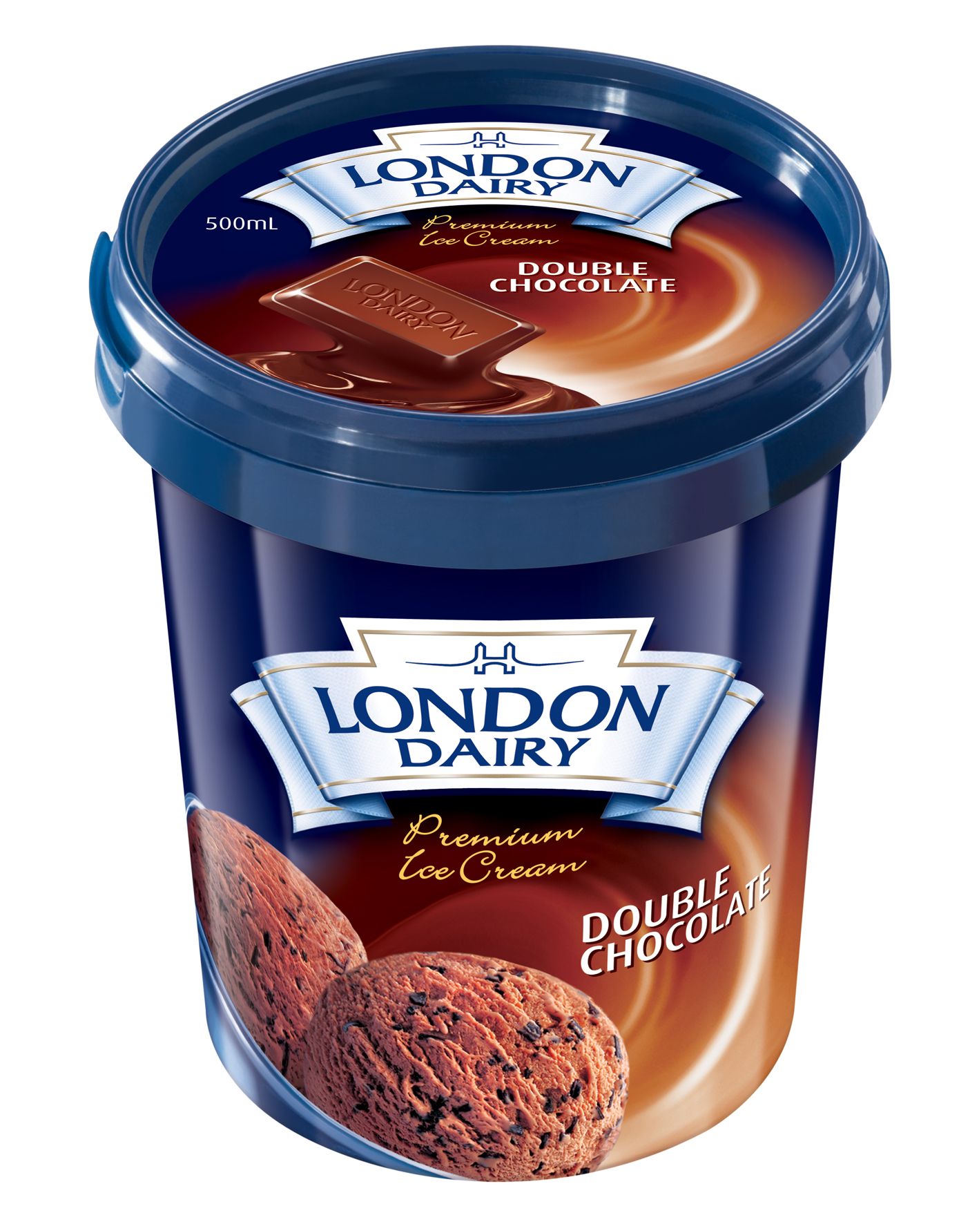 London Dairy Double Chocolate Ice Cream 500ml