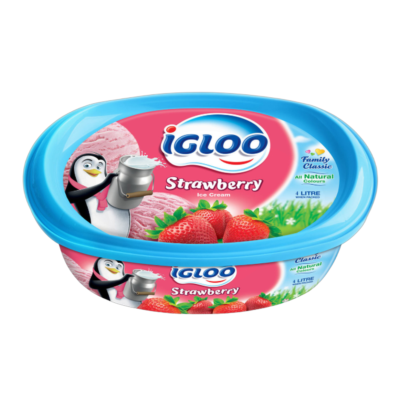 Igloo Strawberry Ice Cream 1L
