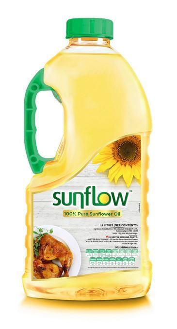 Sunflow Pure Sunflower Oil, 1.5L