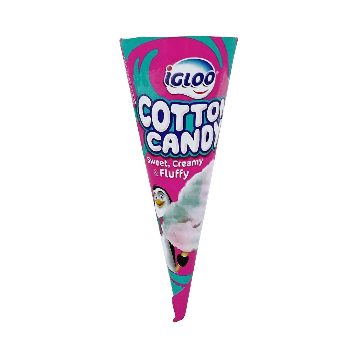 Igloo Cotton Candy Cone Ice Cream 120 ml