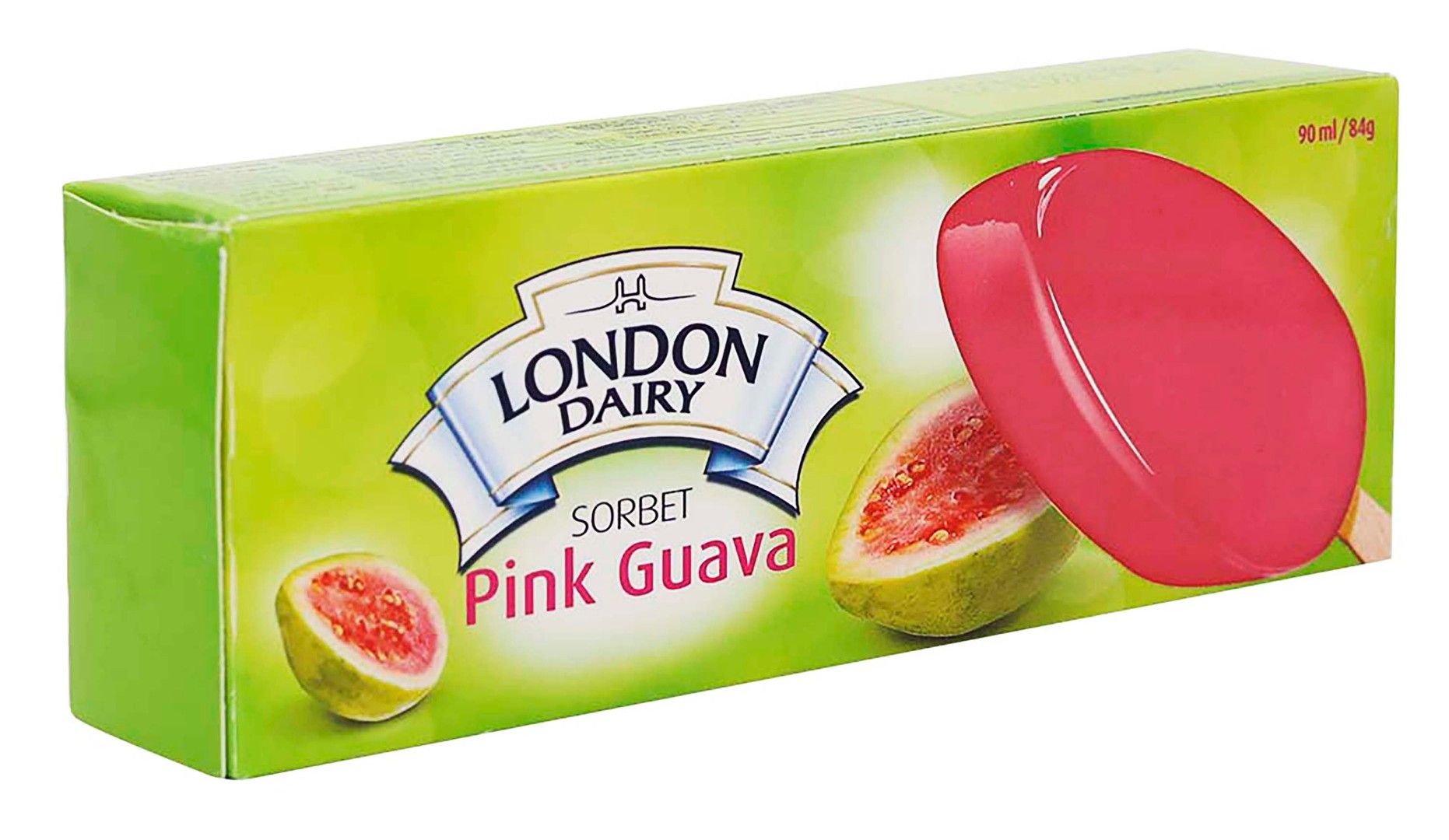 London Dairy Pink Guava Ice Cream Stick 90ml