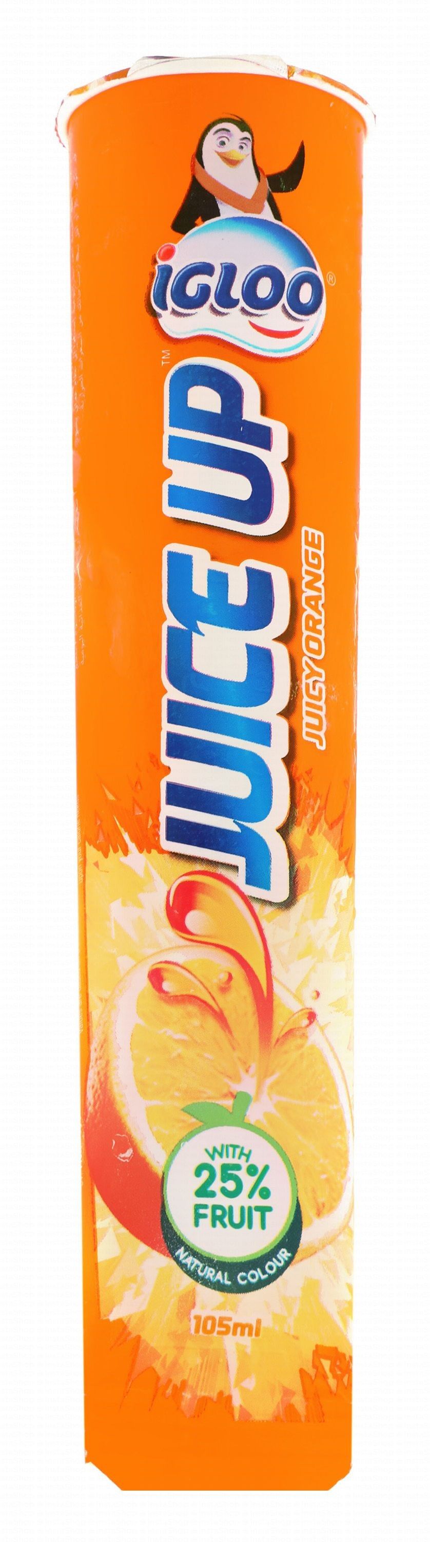 Igloo Juice Up Juicy Orange Sorbet Stick, 105ml