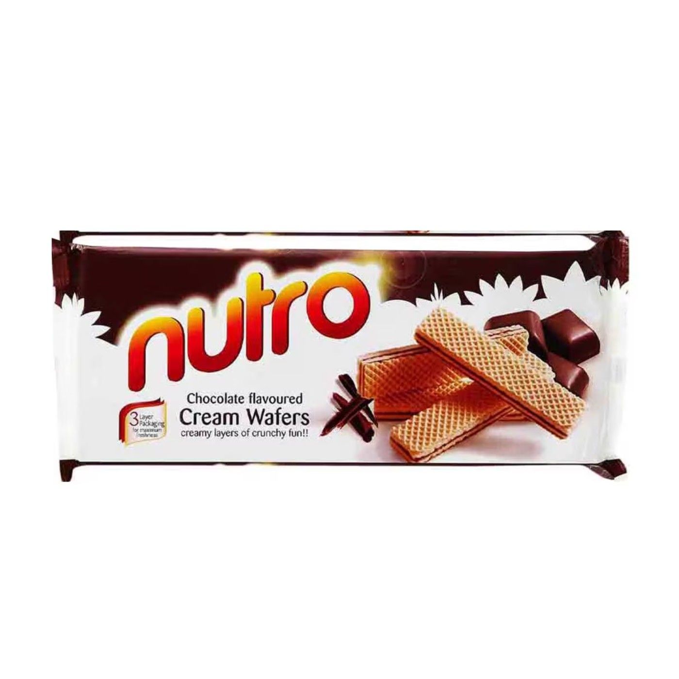 Britannia Nutro Chocolate Flavoured Cream Wafers, 150g