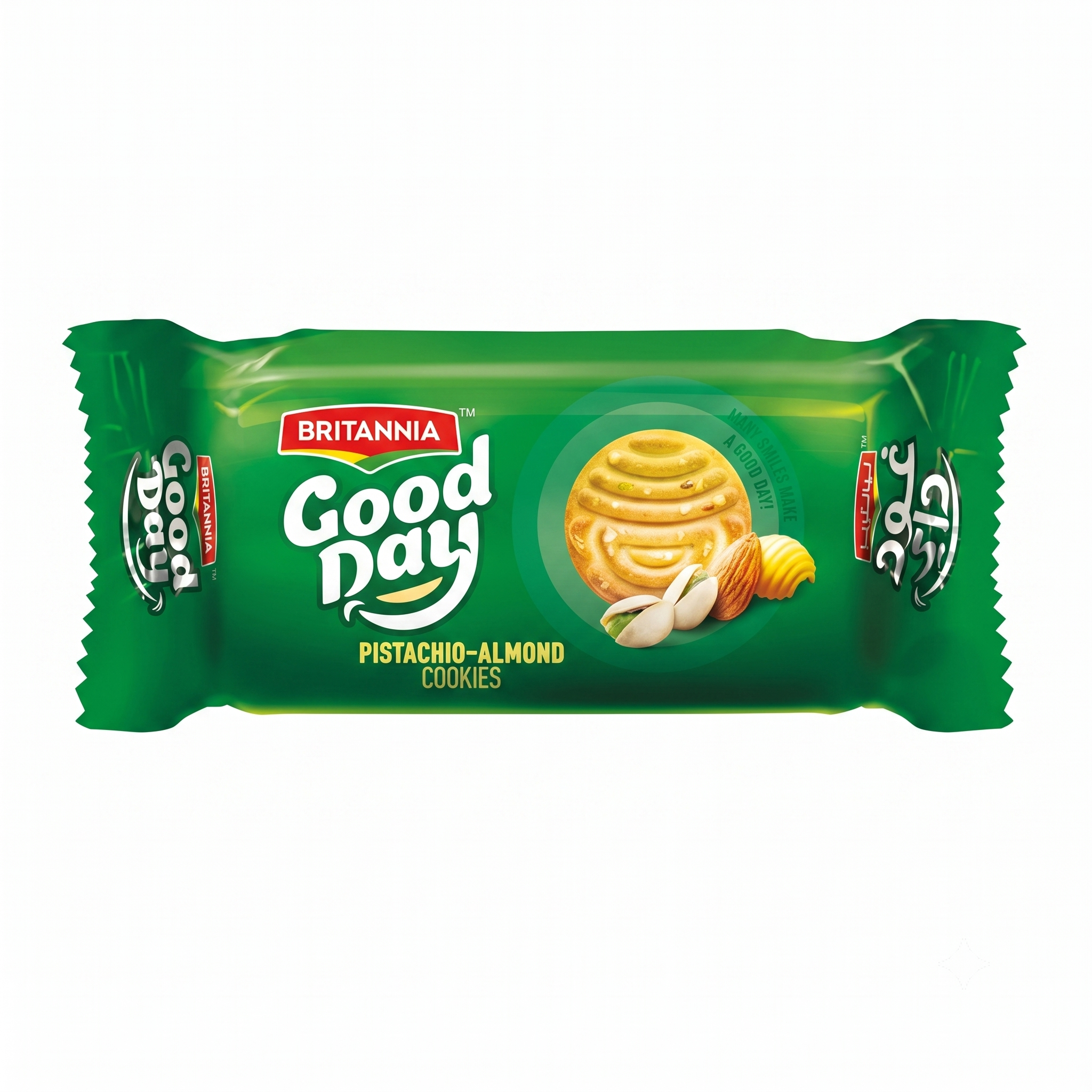 Britannia Good Day Cookies with Pistachios & Almonds, 72g