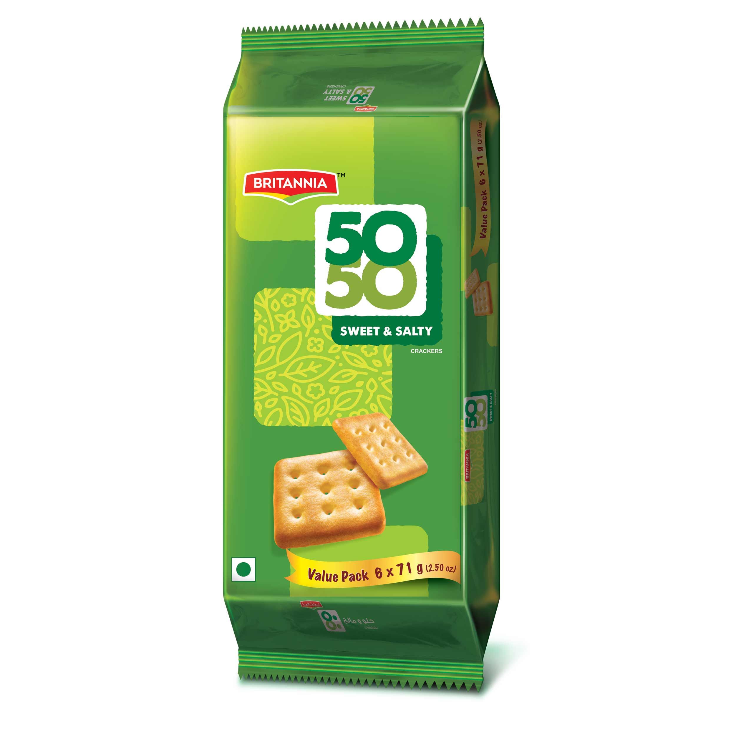 Britannia Biscuit 50 50