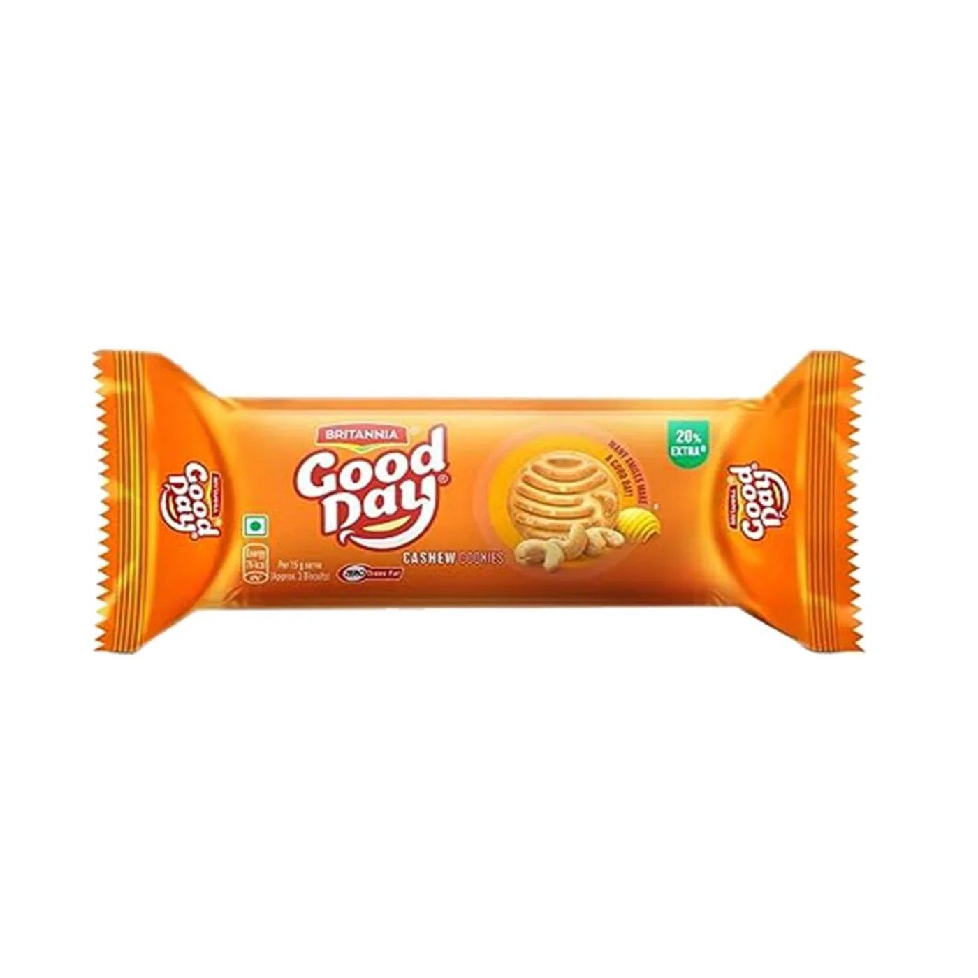 Britannia Good Day Cashew Cookies, 130g