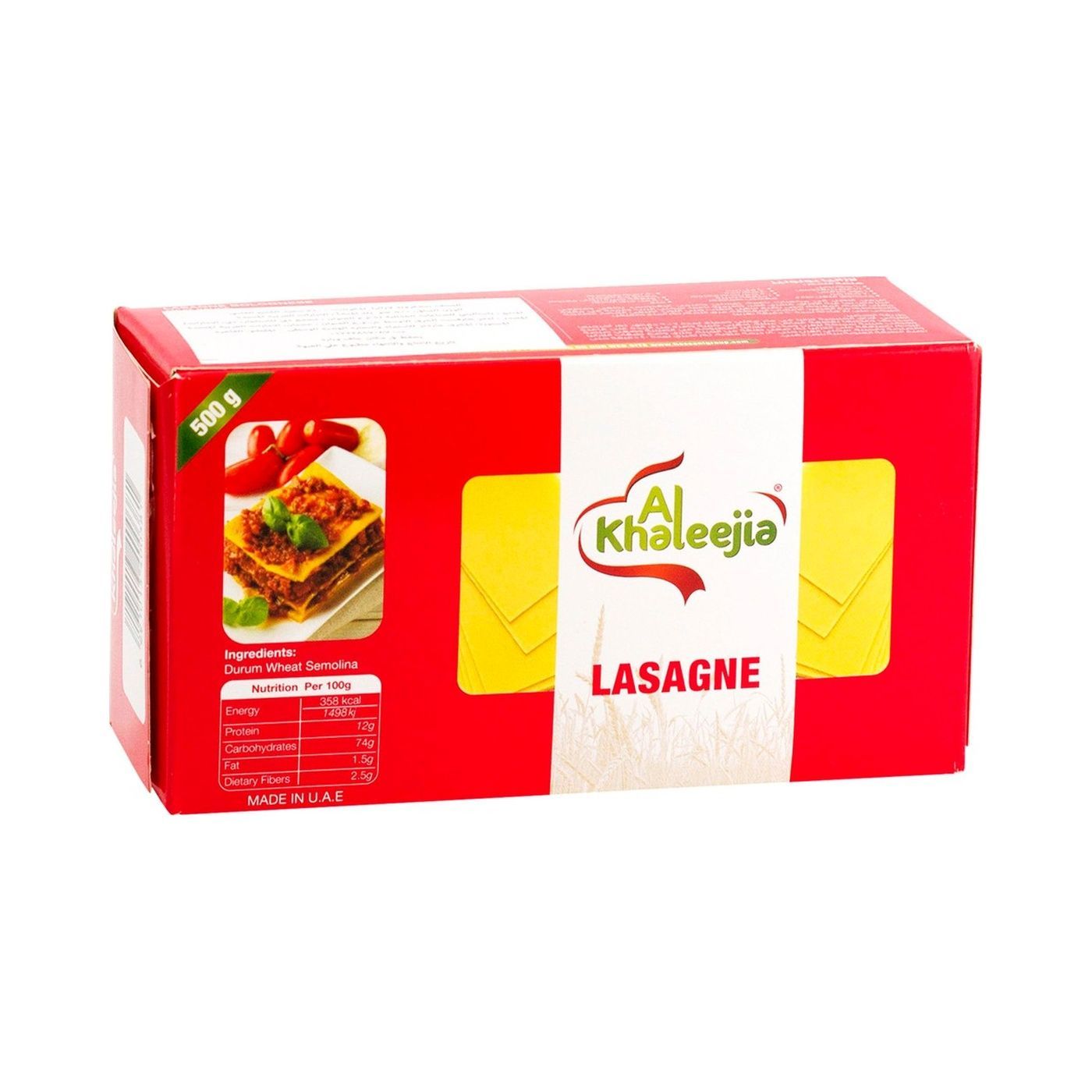 Al Khaleejia Lasagne, 500g