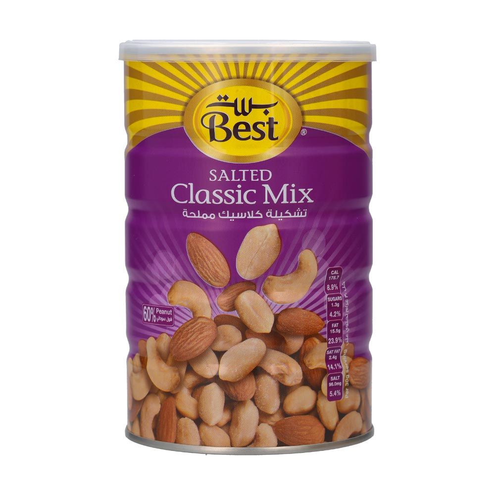 Best Salted Mixed Nuts Can, 500g