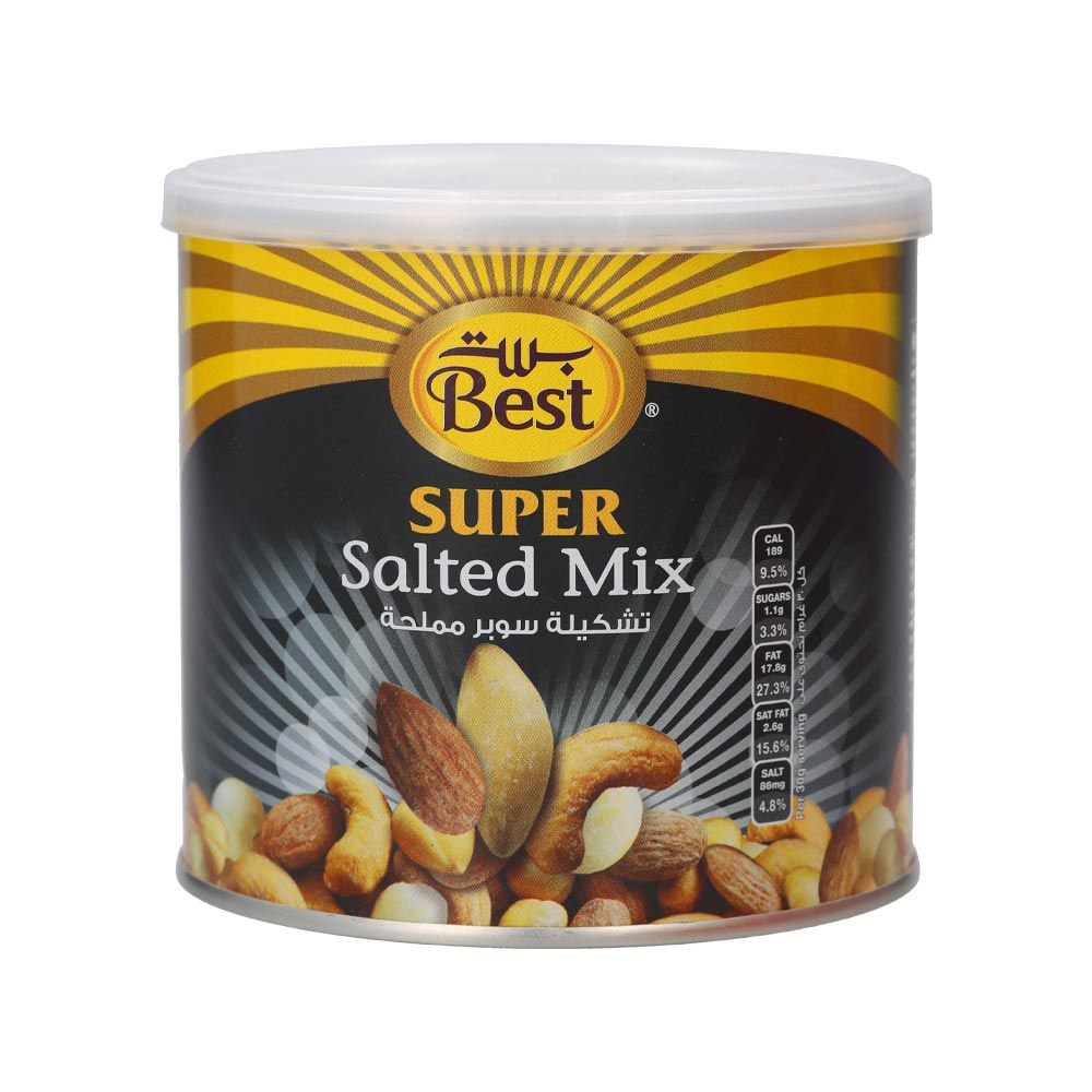 Best Super Salted Mixed Nuts Can, 200g