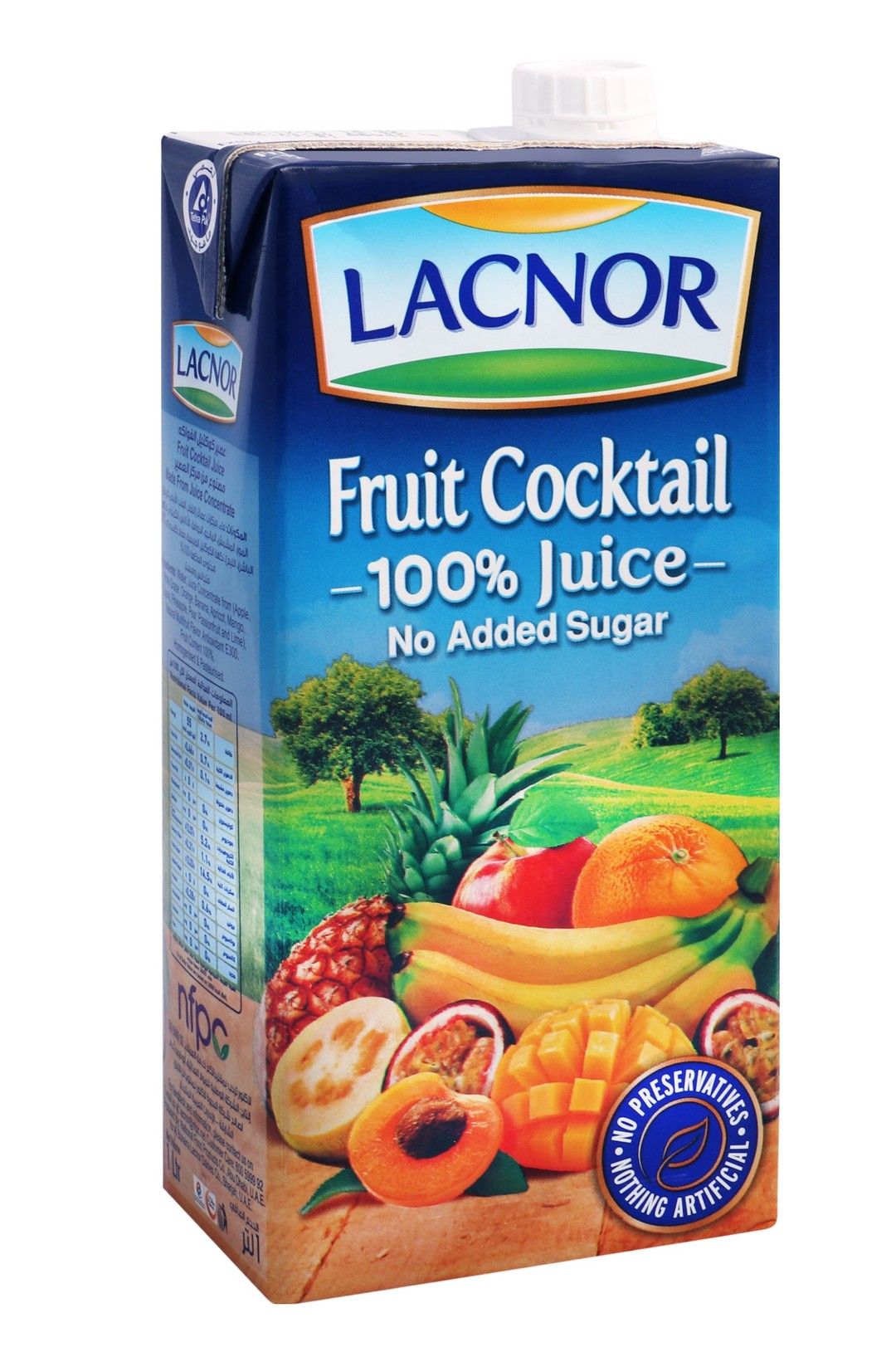 Lacnor 100% Fruit Cocktail Juice No Added Sugar 1 ltr