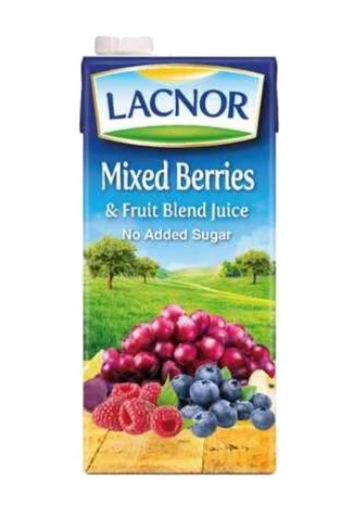 Lacnor Mix Berries 100% Juice No Added Sugar 1 Ltr