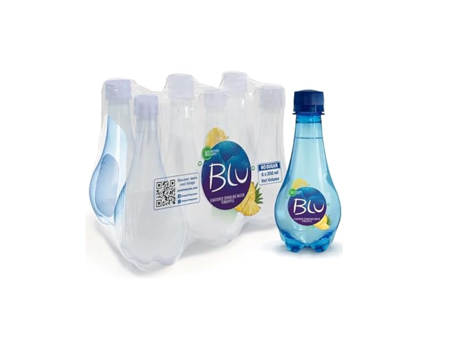 Blu Sparkling Pineapple Water, 6x500ml