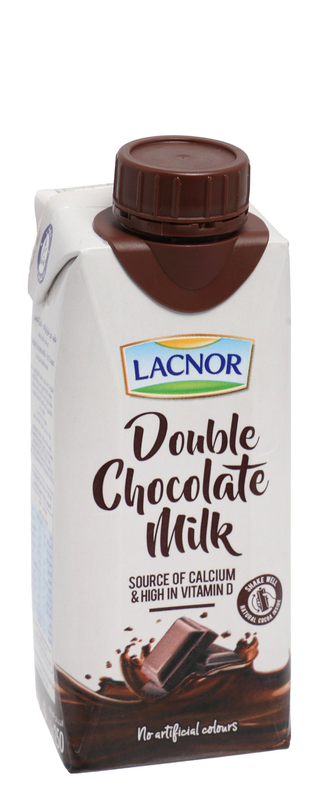Lacnor Double Chocolate UHT Milk, 250ml