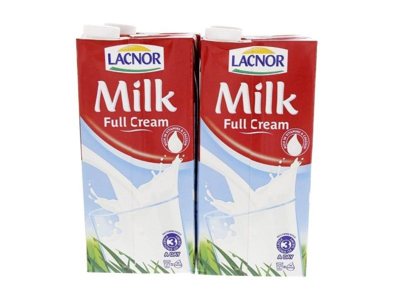 Lacnor Milk Full Cream 1L x4