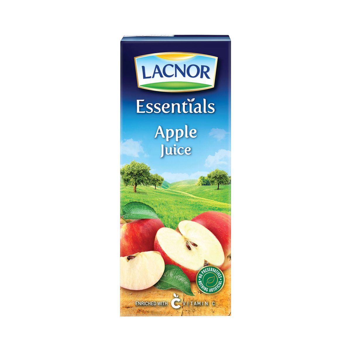 Lacnor Essentials Apple Juice, 180ml