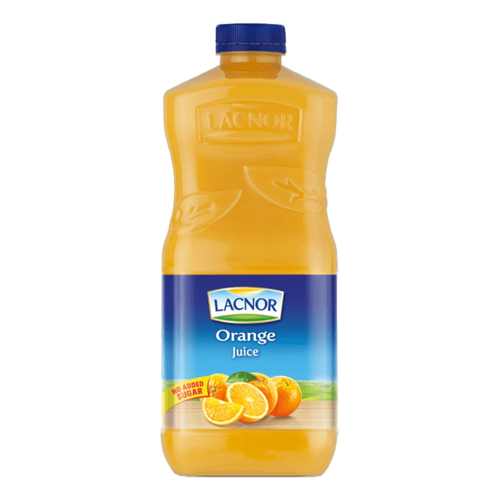 Lacnor No Added Sugar Orange Juice, 1.75L