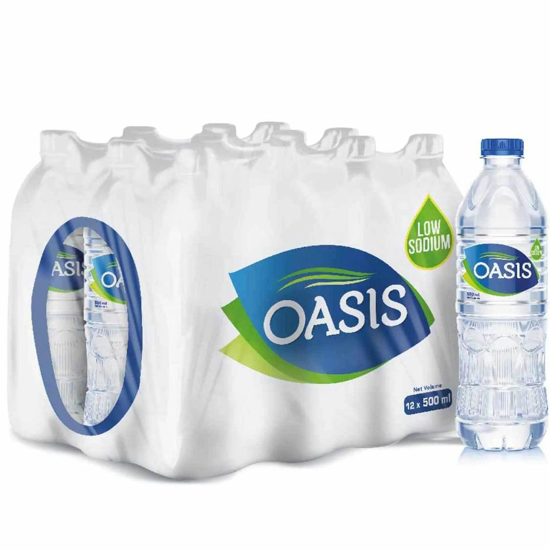 Oasis Bottled Drinking Water, 12x500ml