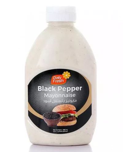 Daily Fresh Black Pepper Mayonnaise, 500ml