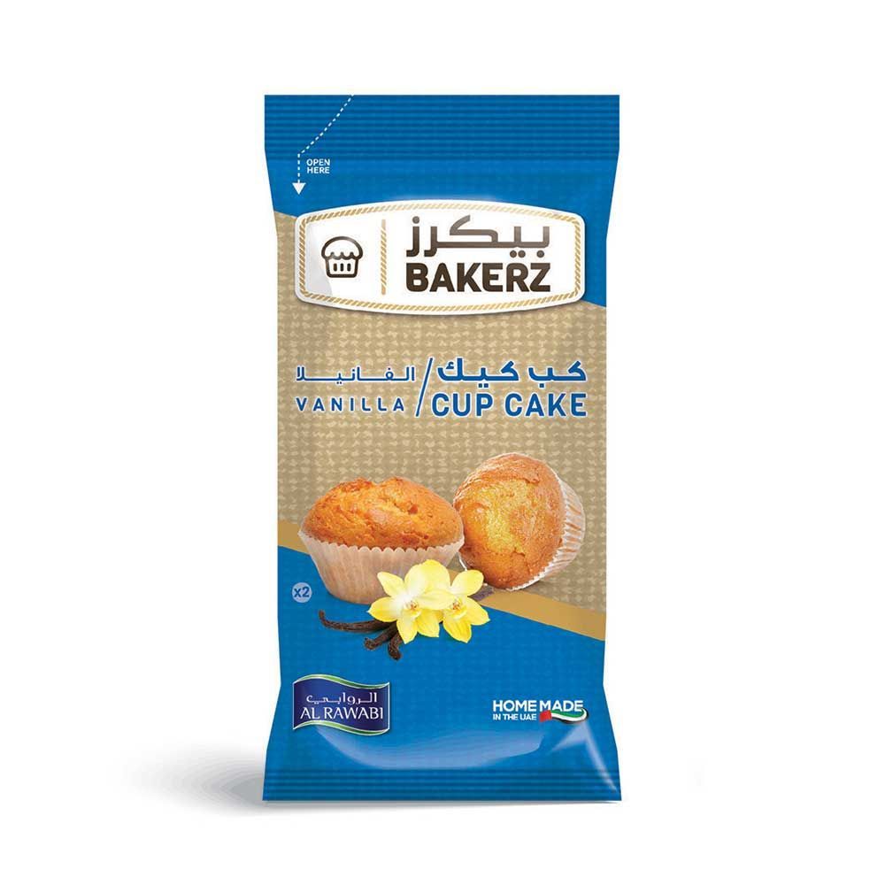 Bakerz Vanilla Cup Cake, 2x30g